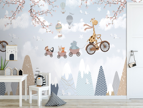 Tapeta Mural CW6033-1 High-Flying Cyclist