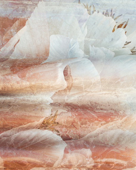 Fototapeta Pastelowe Kwiaty Celine 1