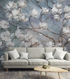 Tapeta Artystyczna Blue magnolia