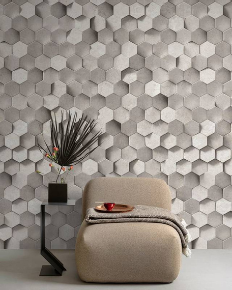 Tapeta Mural ML4301 Hexagone