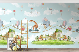 Tapeta Mural CW6039-1 Circus Zipline