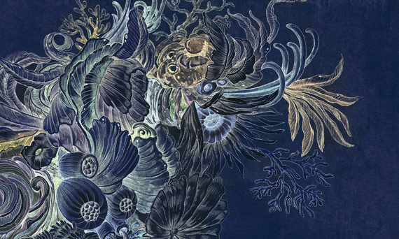 Tapeta Artystyczna Oceanic opulence 2