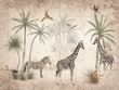 Tapeta Mural ML1501 Graphic Animal Jungle