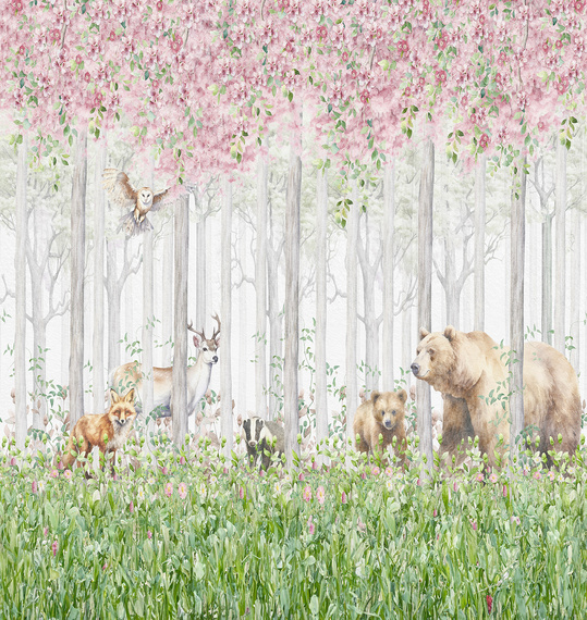 Tapeta Mural CW6045-1 Spring Woodland